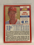 #248 Norm Charlton Cincinnati Reds 1990 Score Baseball Card