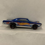 Blue 67 Pontiac GTO Hot Wheels Diecast Car BM