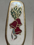 Christmas Bells Holly  Souvenir Spoon