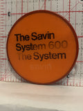 The Savin System 600 The System Button Pinback