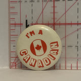 I'm a Canadian Lapel Hat Pin