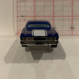 Blue 67 Pontiac GTO Hot Wheels Diecast Car BM