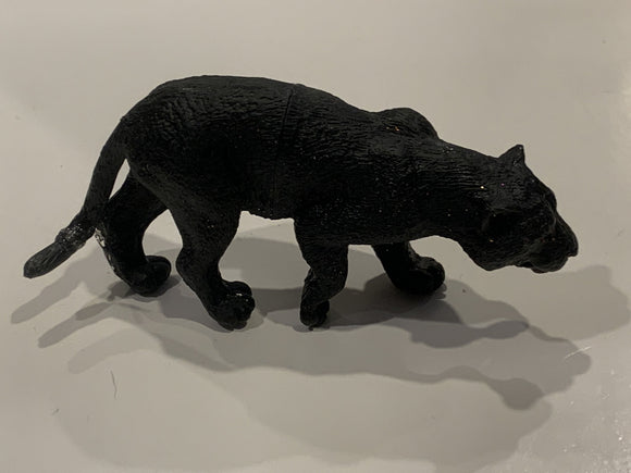 Black Leopard Toy Animal