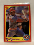 #344 Joel Youngblood Cincinnati Reds 1990 Score Baseball Card