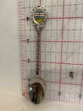 Stettler Alberta Crest Emblem Souvenir Spoon