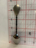 Stettler Alberta Crest Emblem Souvenir Spoon