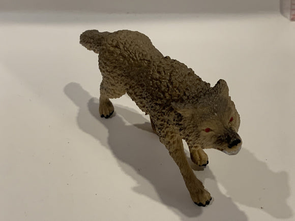 Brown Wolf Toy Animal