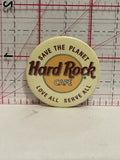 Hard Rock Café Save the Day Love All Serve All Button Pinback