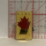 CIBC Canadian Logo Lapel Hat Pin