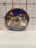 Happy Birthday Jesus Nativity Button Pinback