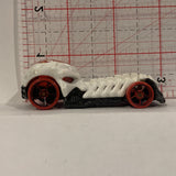 White Skull Crusher  Hot Wheels Diecast Car BM