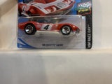 Red '69 Corvette Racer HW Race Day 2018 Hot Wheels Short Card New Diecast Cars AB