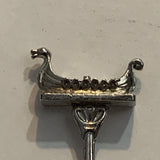 Viking Alberta Long Boat Collectable Souvenir Spoon BT