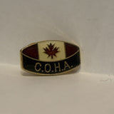 COHA Central Okanagan Hospice Association Lapel Hat Pin