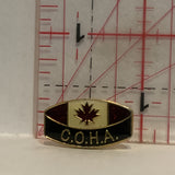 COHA Central Okanagan Hospice Association Lapel Hat Pin