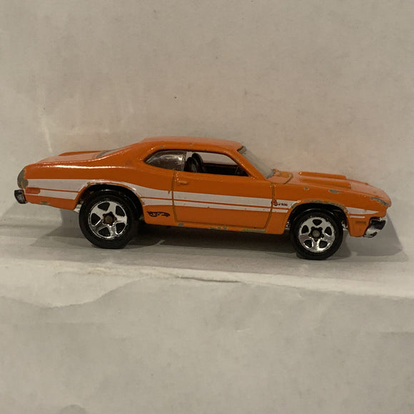 Orange 71 Dodge Demor Hot Wheels Diecast Car BM