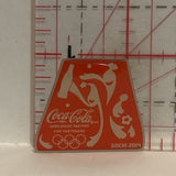 Sochi 2014 Coca-Cola Olympics Lapel Hat Pin