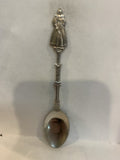 Medival Woman Souvenir Spoon