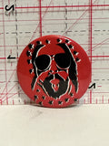 Rock Musican Button Pinback