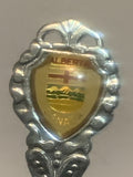 Evansburg Alberta Canada Crest Emblem Souvenir Spoon