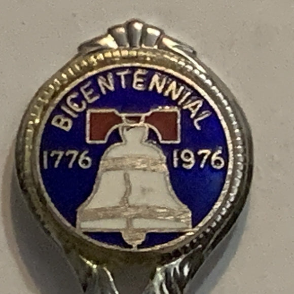 Bicentennial Liberty Bell 1776 1976 Collectable Souvenir Spoon BT