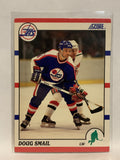 #196 Doug Smail Winnipeg Jets  1990 Score Hockey Card