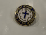 Catholic Womens League For God and Canada Lapel Hat Pin