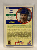 #196 Doug Smail Winnipeg Jets  1990 Score Hockey Card