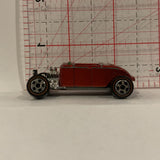 Red  Hot Rod Unbranded Diecast Car BO