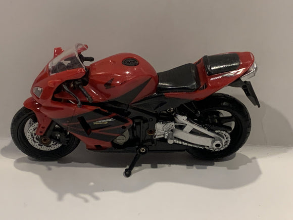 Red Honda Motorcycle Toy Car Vehicle