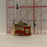 Ontario Provincial Flag Lapel Hat Pin