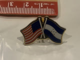 USA Honduras Friendship Flags Lapel Hat Pin