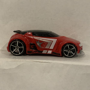 Red  High Voltage Hot Wheels Diecast Car BO
