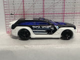 Black White Police HW Pursuit 2012 J03 Hot Wheels Diecast Car