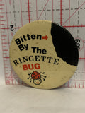 Bitten By the Ringette Bug Button Pinback