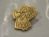 Angel Carrying a Heart Lapel Hat Pin