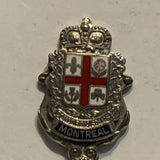 Montreal Quebec Crest Emblem Collectable Souvenir Spoon BU
