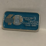 40 Years Radio Canada International 1945 1985 Lapel Hat Pin