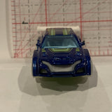 Blue X1849 Stock Racer ©2012 Hot Wheels Diecast Car BO