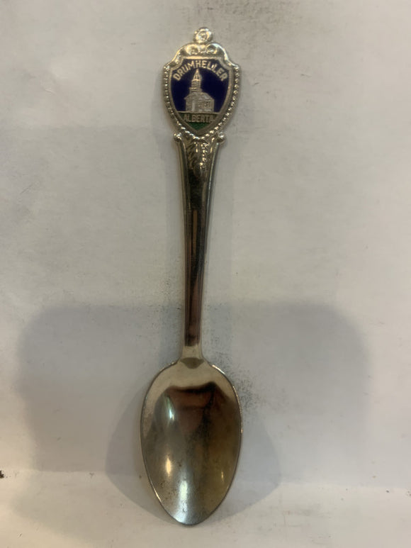 Drumheller Church Alberta Souvenir Spoon