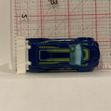 Blue X1849 Stock Racer ©2012 Hot Wheels Diecast Car BO