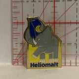 Heliomalt Elephant Logo Ad Lapel Hat Pin