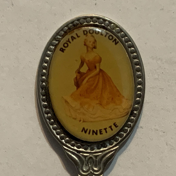 Royal Doulton Ninette 1971  Collectable Souvenir Spoon BU