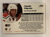 #425 Claude Vilgrain New Jersey Devils 1991-92 Pro Set Hockey Card
