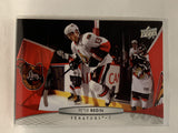 #72 Peter Regin Ottawa Senators 2011-12 Upper Deck Series One Hockey Card