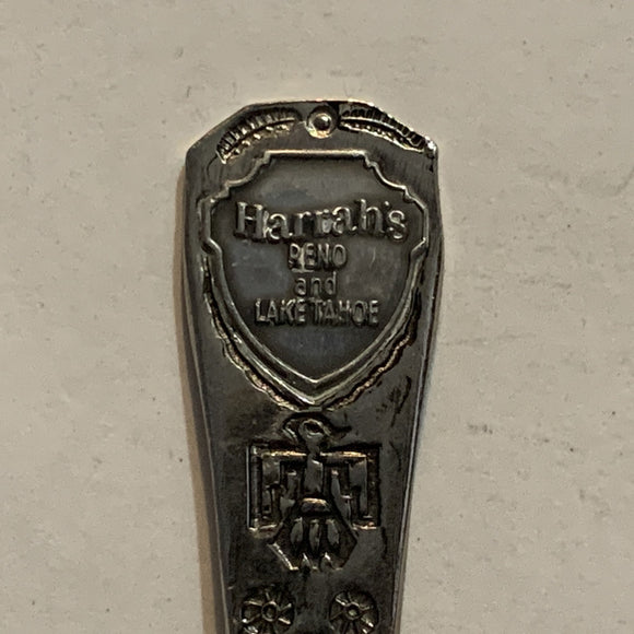 Harrah's Reno and Lake Tahoe Native Symbols Collectable Souvenir Spoon BU