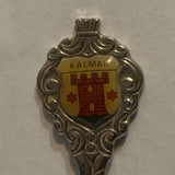 Kalmar Castle Crest Emblem Collectable Souvenir Spoon EA