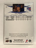 #75 Derek Stepan New York Rangers 2011-12 Upper Deck Series One Hockey Card