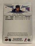 #78 Mats Zuccarello New York Rangers 2011-12 Upper Deck Series One Hockey Card