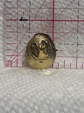 Calgary Stampede Horseshoe Cowboy  Lapel Pin